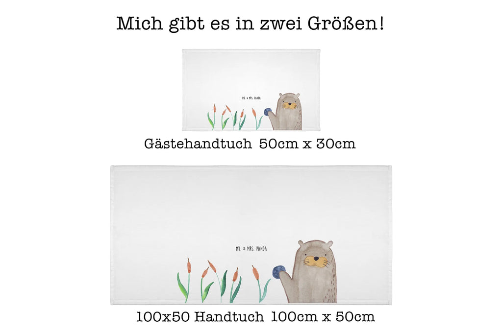 50 x 100 ręcznik wydra kamień Kuna, wydra, morska wydra