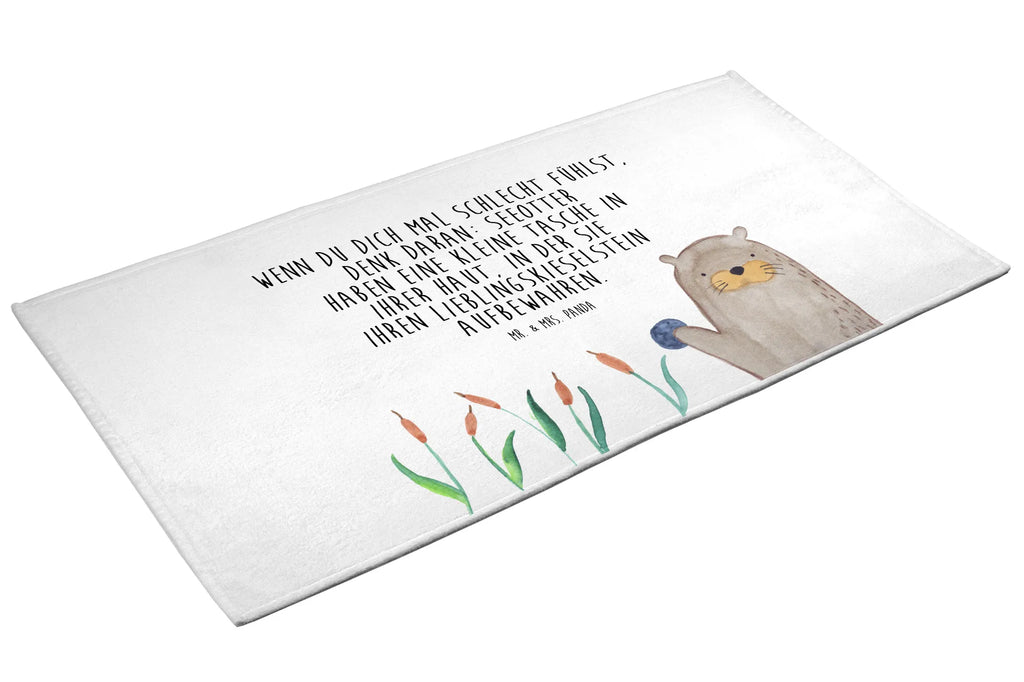 50 x 100 ręcznik wydra kamień Kuna, wydra, morska wydra