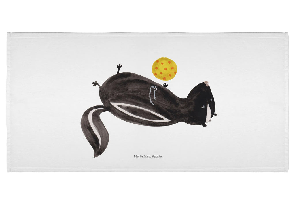 Hand towel skunk ball towels, baby, bath towel, big, bathroom, children, Towel, Skunk, predator, stinker, wisdom, skunk, stinky, wild animal, playful