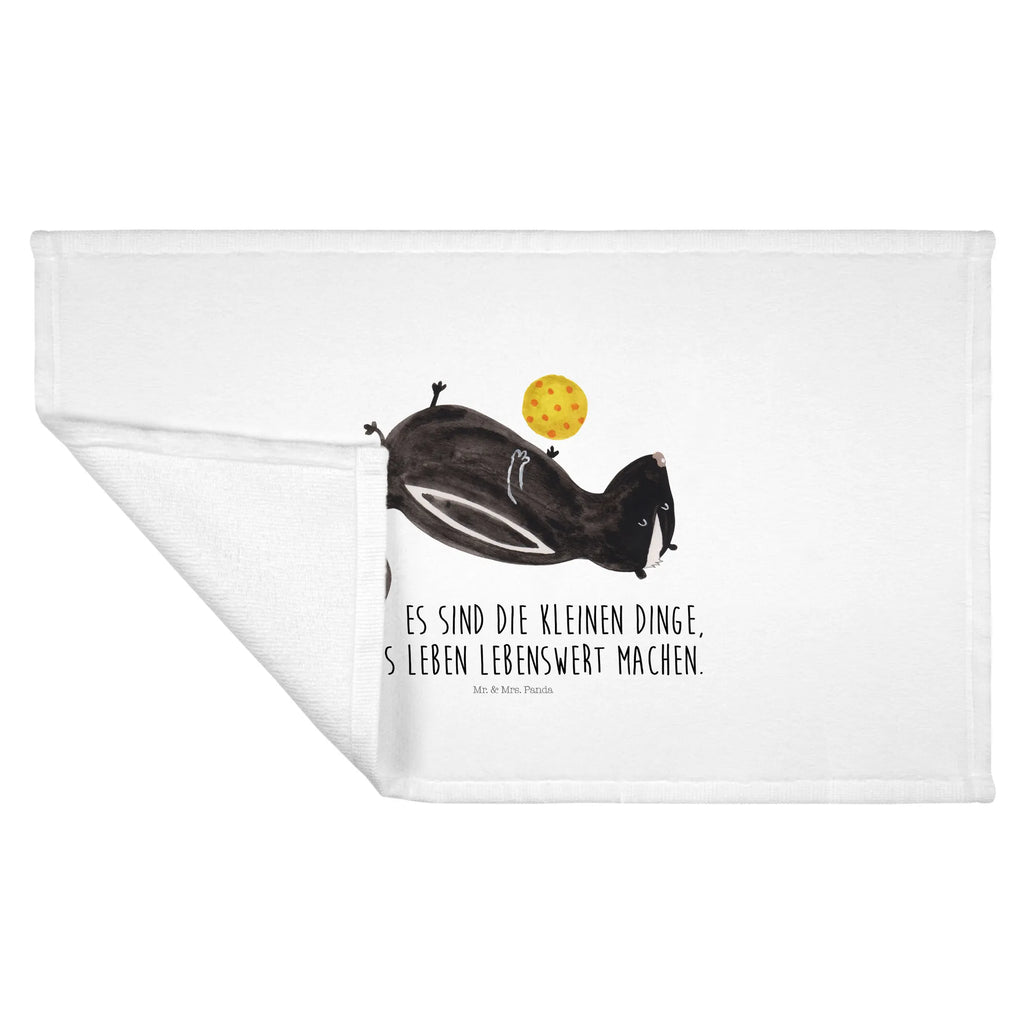 Hand towel skunk ball towels, baby, bath towel, big, bathroom, children, Towel, Skunk, predator, stinker, wisdom, skunk, stinky, wild animal, playful