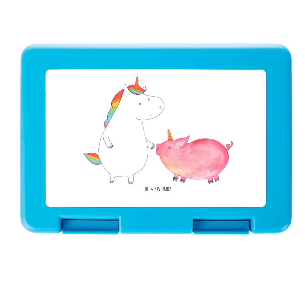 Brotdose Einhorn Schwein Brotbox, Snackbox, Lunch box, Butterbrotdose, Brotzeitbox, Einhorn, Einhörner, Einhorn Deko, Unicorn, Freundschaft, Schweinhorn, Schwein, Freundin, Schweinchen