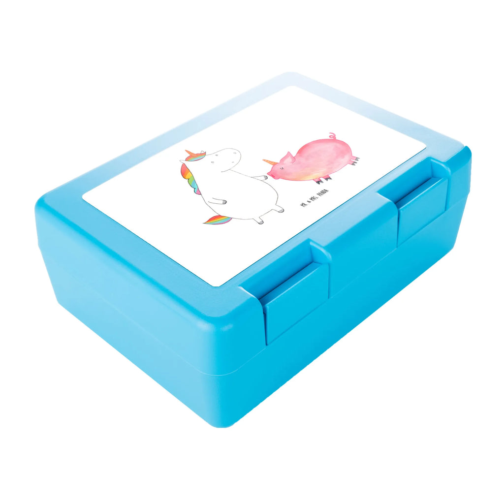 Brotdose Einhorn Schwein Brotbox, Snackbox, Lunch box, Butterbrotdose, Brotzeitbox, Einhorn, Einhörner, Einhorn Deko, Unicorn, Freundschaft, Schweinhorn, Schwein, Freundin, Schweinchen