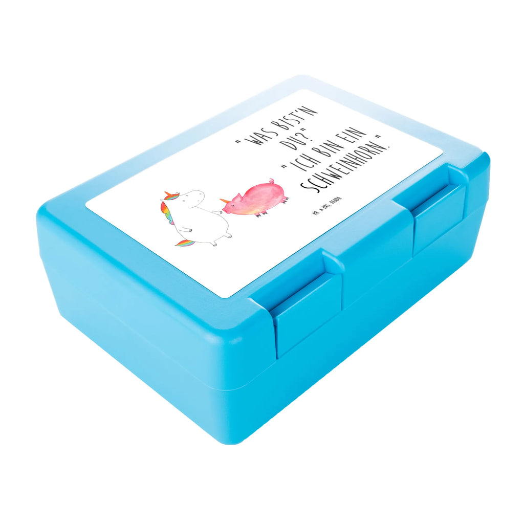 Brotdose Einhorn Schwein Brotbox, Snackbox, Lunch box, Butterbrotdose, Brotzeitbox, Einhorn, Einhörner, Einhorn Deko, Unicorn, Freundschaft, Schweinhorn, Schwein, Freundin, Schweinchen
