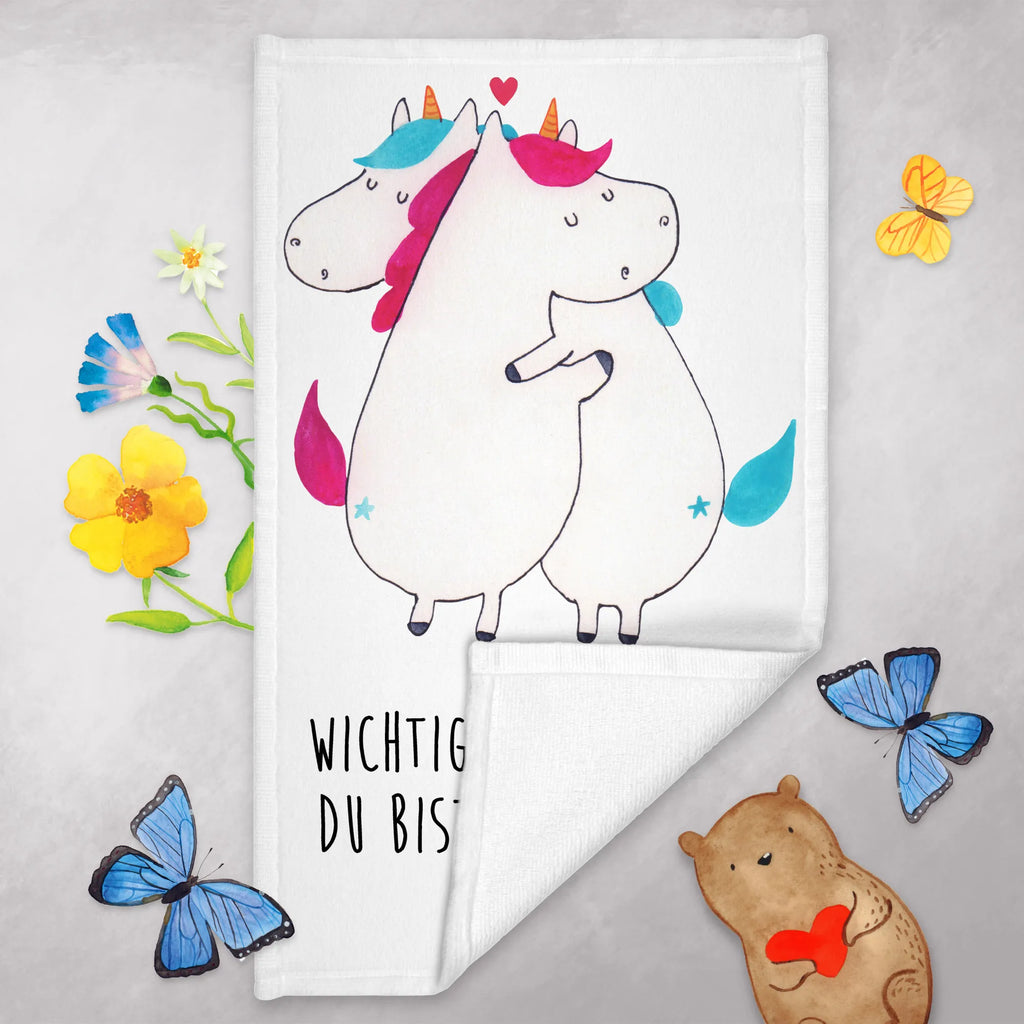 Hand towel unicorn communication children, big, Towel, bathroom, bath towel, towels, baby, unicorn, unicorns, funny, valentine, present, marriage, saying, Thank you, partner, Unicorn, valentine's day, gift, love, witty