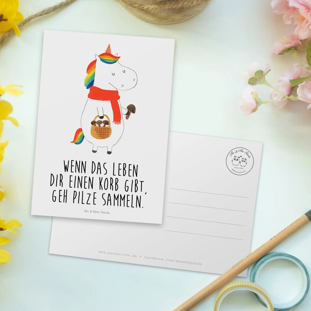 Postcard unicorn Mushroom Einladungskarte, Einladungskarten Geburtstag, Karte, Dankeskarte, Einladung Geburtstag, Postkarte, Grußkarte, Ansichtskarten, Geburtstagskarte, Ansichtskarte, Einladung, Geschenkkarte, Einhorn, Einhörner, Einhorn Deko, Unicorn, Pilzsammler, Liebeskummer, Motivation, Pilze, Spruch