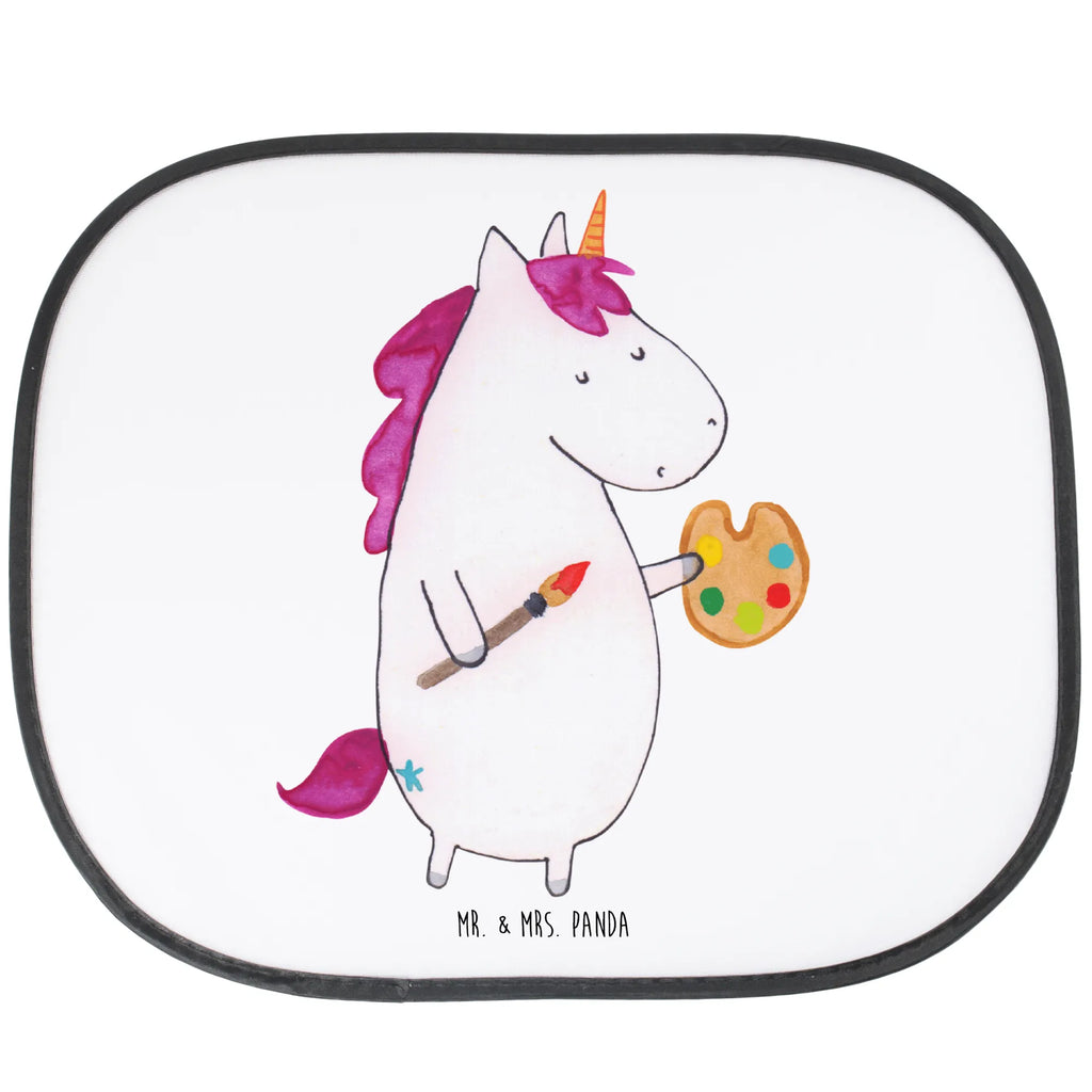 Osłona przeciwsłoneczna do samochodu Jednorożec Artysta Jednorożec, jednorożce, dekoracje jednorożca, jednorożec