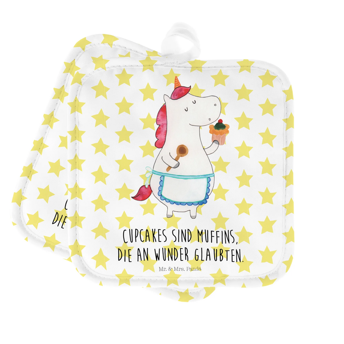 2er Set Topflappen  Einhorn Küche Topfuntersetzer, Topflappen 2er Set, Topflappen Set, Doppel Topflappen, Topflappen, Kochlappen, 2er Set Topflappen, Topflappen im Doppelpack, Ofenlappen, Zwei Topflappen, Topflappenset, topfhalter, Unicorn, Einhorn, Einhörner, Einhorn Deko, Bäckerin, Backen, Muffin, Träumer, Torte, Koch, Kuchen, Hobbykoch, Motivation, Träumen