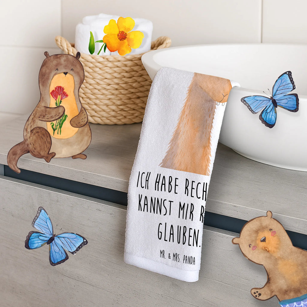 Hand towel llama head Annoyed Towel, bathroom, big, towels, children, baby, bath towel, Llama, llama, alpaca, trendy animal, lama, boss, partner, best friend, office life, girlfriend, office, lamas, being annoyed, apprentice, being right