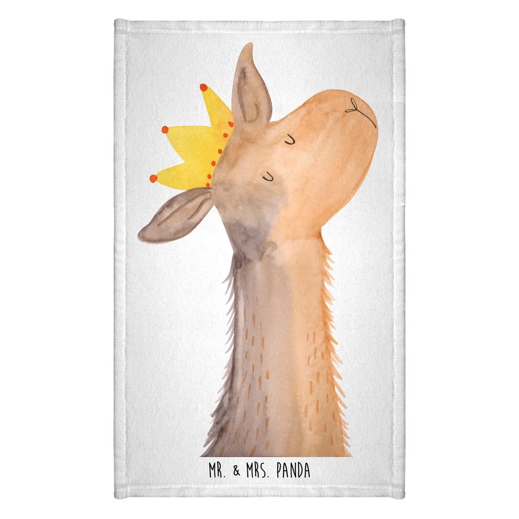 50 x 100 ręcznik Głowa lamy król Lama, Alpaka