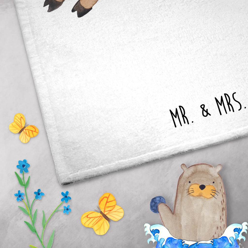 50 x 100 ręcznik lama Skakanie Lama, Alpaka