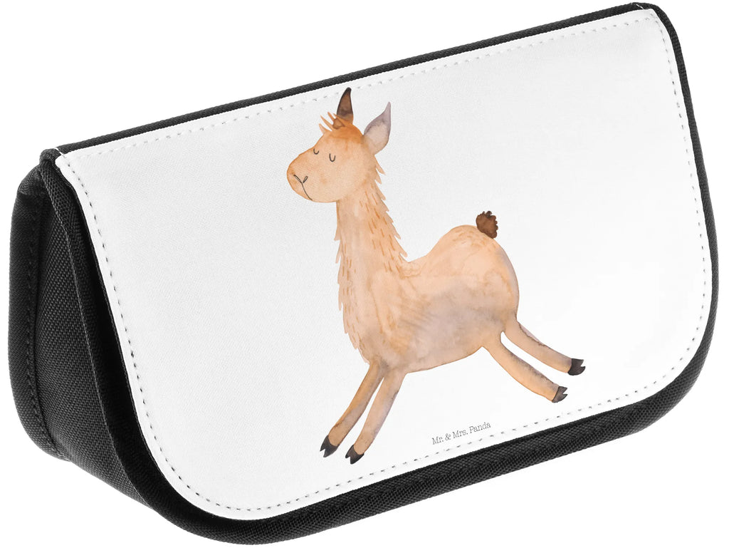 Cosmetics bag lama Jump zubehörtasche, Kosmetiktasche, kosmetik beutel, utensilientasche, beauty case, Waschtasche, bad tasche, toilettenbeutel, Kulturbeutel, Necessaire, Waschbeutel, hygiene tasche, Beauty Bag, Kulturtasche, Schminktäschchen, Beautybag, kosmetiktäschchen, Make-Up Bag, Toilettentasche, reise kosmetiktasche, Schminktasche, beauty tasche, kleines Täschchen, Schminkbeutel, Organizer Tasche, kulturtäschchen, Reisenecessaires, reiseschminktasche, Lama, Alpaka, Abitur, Liebeskummer, Neustart, Lieblingstag, Freundin, Fröhlich, Lamas, Start, Prüfung, Guten Morgen, Happy Day, Glück