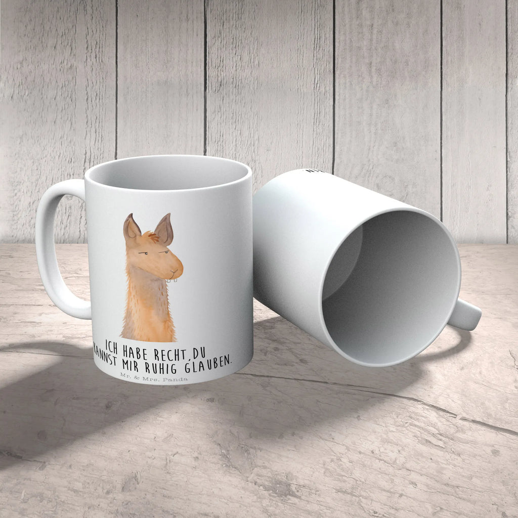 Kubek głowa lamy zirytowany Tasse mit Motiven, Tasse, Kaffeetasse, Keramiktasse, Bürotasse, Tasse mit Zitaten, Geschenktasse, Porzellantasse, Teetasse, Lama, Alpaka, Büroalltag, Azubi, Freundin, Lamas, genervt sein, beste Freundin, Büro, Chefin, Chef, Partnerin, Recht haben