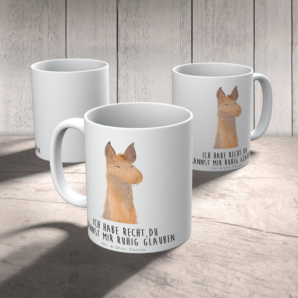 Kubek głowa lamy zirytowany Tasse mit Motiven, Tasse, Kaffeetasse, Keramiktasse, Bürotasse, Tasse mit Zitaten, Geschenktasse, Porzellantasse, Teetasse, Lama, Alpaka, Büroalltag, Azubi, Freundin, Lamas, genervt sein, beste Freundin, Büro, Chefin, Chef, Partnerin, Recht haben