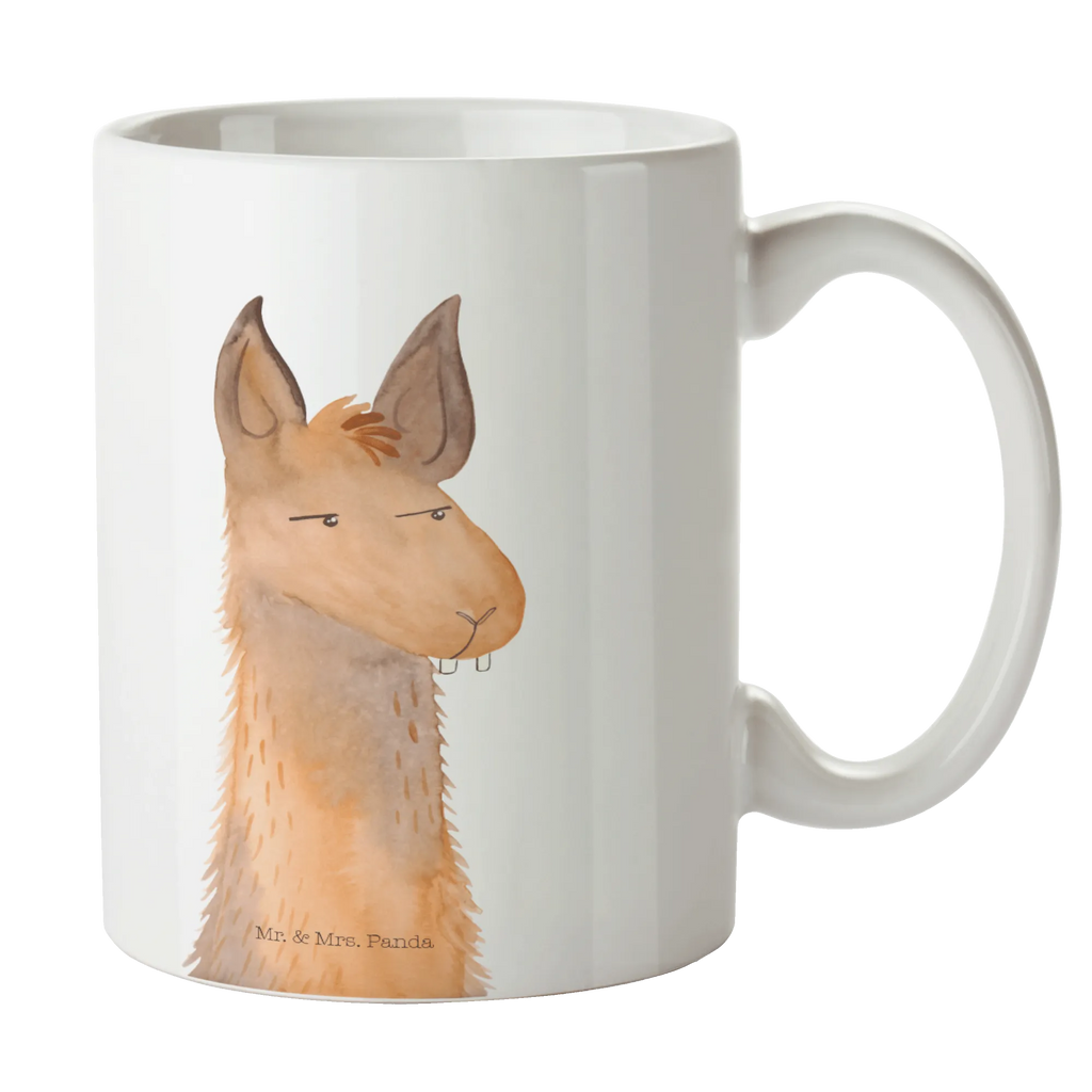Kubek głowa lamy zirytowany Tasse mit Motiven, Tasse, Kaffeetasse, Keramiktasse, Bürotasse, Tasse mit Zitaten, Geschenktasse, Porzellantasse, Teetasse, Lama, Alpaka, Büroalltag, Azubi, Freundin, Lamas, genervt sein, beste Freundin, Büro, Chefin, Chef, Partnerin, Recht haben