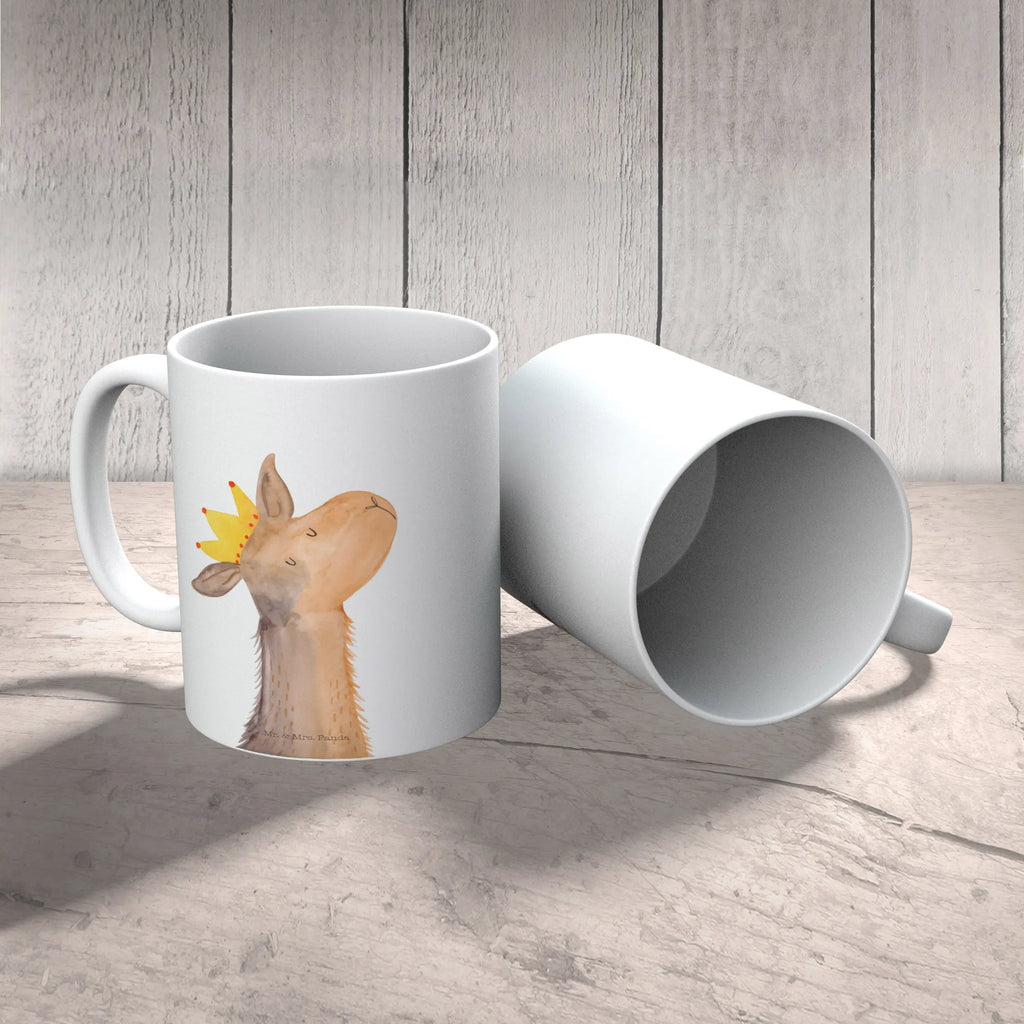 Kubek Głowa lamy król Teetasse, Tasse mit Motiven, Kaffeetasse, Geschenktasse, Bürotasse, Porzellantasse, Tasse mit Zitaten, Keramiktasse, Tasse, Lama, Alpaka, Abi, Chef, König, Königin, Lamas, Abitur, Vorgesetzter, Papa, Kollegin, Büro Kollege, Freundin, Mama