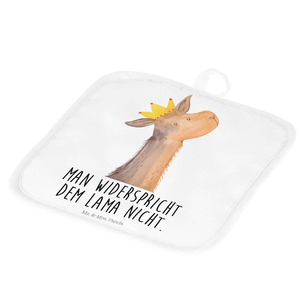 2-elementowy zestaw podkładek pod garnki Głowa lamy król Lama, Alpaka