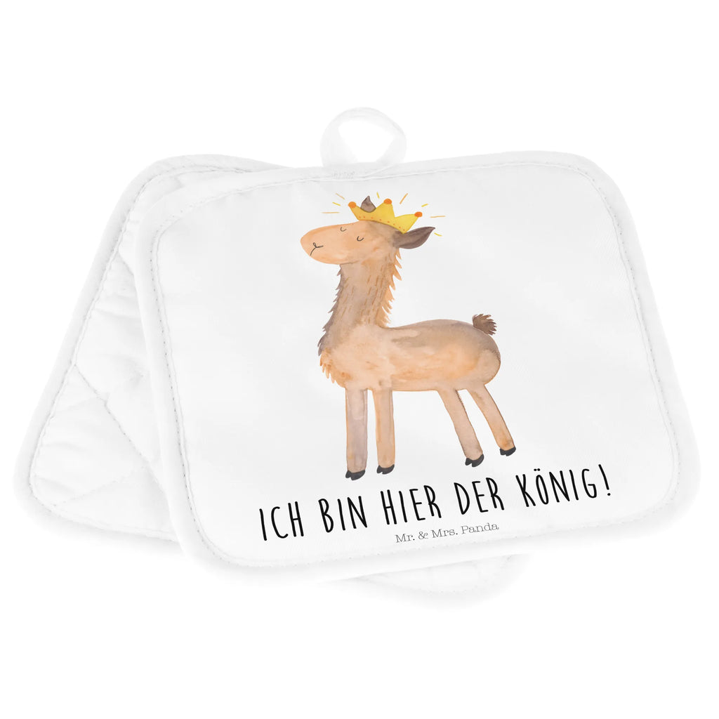 2er Set Topflappen  Lama König Topflappen 2er Set, Topflappen Set, Topfuntersetzer, Topflappen, Topfhandschuhe, 2er Set Topflappen, Topflappenset, topfhalter, Lama, Alpaka, Papa, Königin, König, Lamas, Kollegin, Freundin, Büro Kollege, Chef, Mama, Abi, Vorgesetzter, Abitur