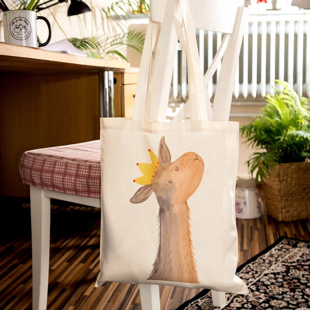 Tote bag llama head king cloth bag, shopper, shopping bag, bag, cotton bag, Carrier bag, jute bag, shoulder bag, pouch, Llama, llama, alpaca, trendy animal, high school graduation, dad, girlfriend, supervisor, mum, lamas, king, office colleague, lama, boss, colleague, queen