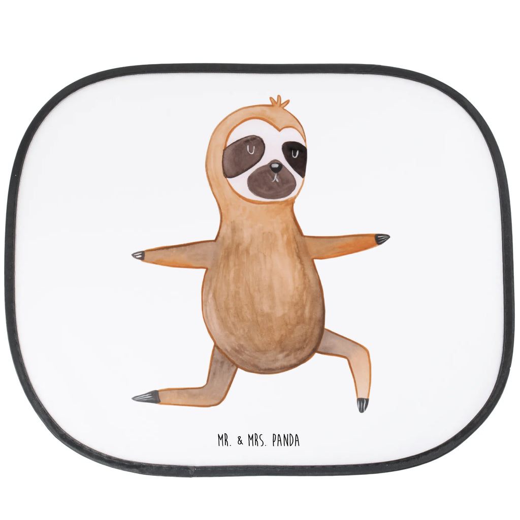 Car sun shade sloth yoga back seat, family, sun visor, sun protection, car, children, windows, gift, Sloth, sloth, trend animal, lazy, namaste, yoga exercises, yoga, favorite animal, warrior