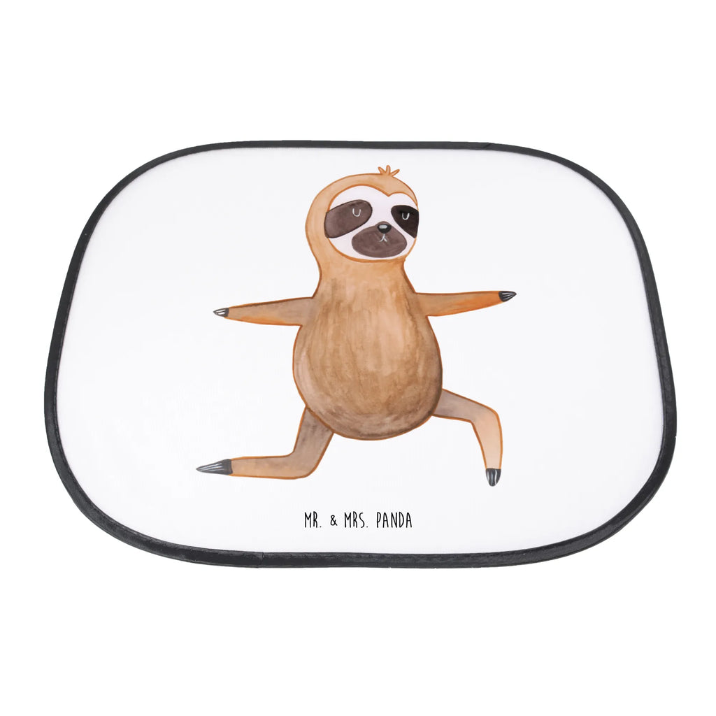 Car sun shade sloth yoga back seat, family, sun visor, sun protection, car, children, windows, gift, Sloth, sloth, trend animal, lazy, namaste, yoga exercises, yoga, favorite animal, warrior