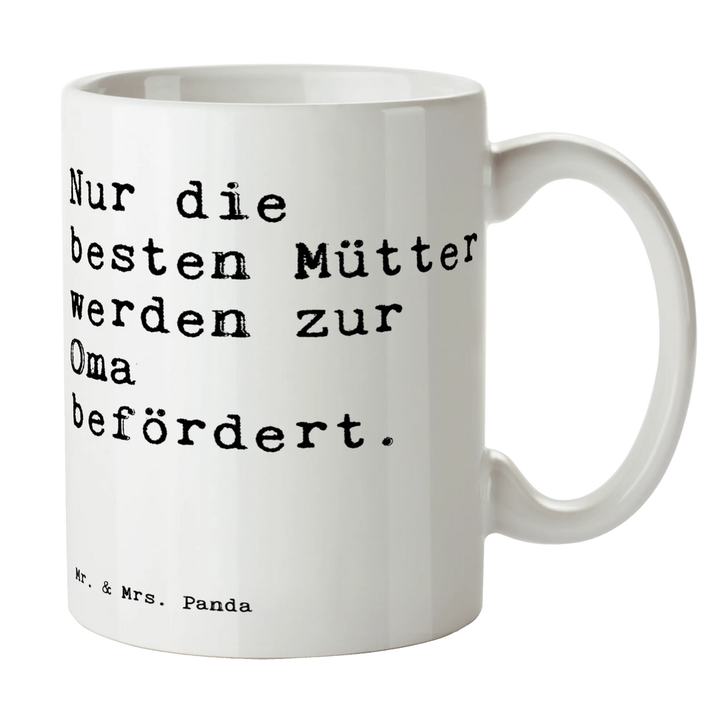 Kubek Nur die besten Mütter... Porzellantasse, Teetasse, Bürotasse, Geschenktasse, Kaffeetasse, Keramiktasse, Tasse, Tasse mit Zitaten, Tasse mit Motiven, Spruch, Sprüche, lustige Sprüche, Weisheiten, Zitate, Spruch Geschenke, Spruch Sprüche Weisheiten Zitate Lustig Weisheit Worte