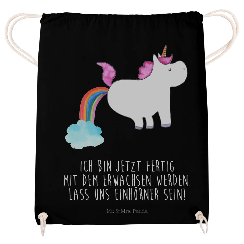 Drawstring bag unicorn fart bag, gym bag, carrier bag, sports bag, jute bag, hipster, unicorn, unicorns, present, funny, fun, girlfriend gift, rainbow, unicorn fart, fart, Unicorn, glitter, uniorn saying