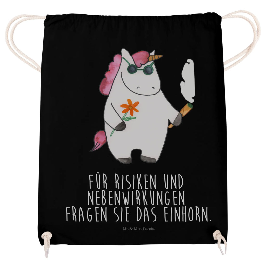 Drawstring bag unicorn Woodstock sports bag, jute bag, carrier bag, bag, gym bag, hipster, unicorn, unicorns, present friend, smoking, party, Unicorn, woodstock, witty, fun, joint, alcohol, birthday gift, Funny, cigarette, smoke