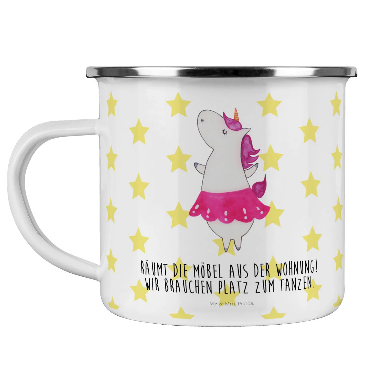 Camping Emaille Tasse Einhorn Ballerina Reisebecher, reisetasse, Teetasse, Pott, outdoortasse, wandertasse, Teebecher, wanderbecher, Emailletasse, Emaille Becher, Campingtasse, Motivtasse, becher emaille, emaillebecher, Outdoor Becher, Blechtasse, Campingbecher, Kaffeepott, metallbecher, blechbecher, Outdoor Tasse, Haferl, Emaille Tasse, Tasse Emaille, Unicorn, Einhorn, Einhörner, Einhorn Deko, Ballerina, Spaß, Party, Feiern, Lebenslust, Lebensfreude, Tänzerin, Geburtstag, Wohnung, Tanzen