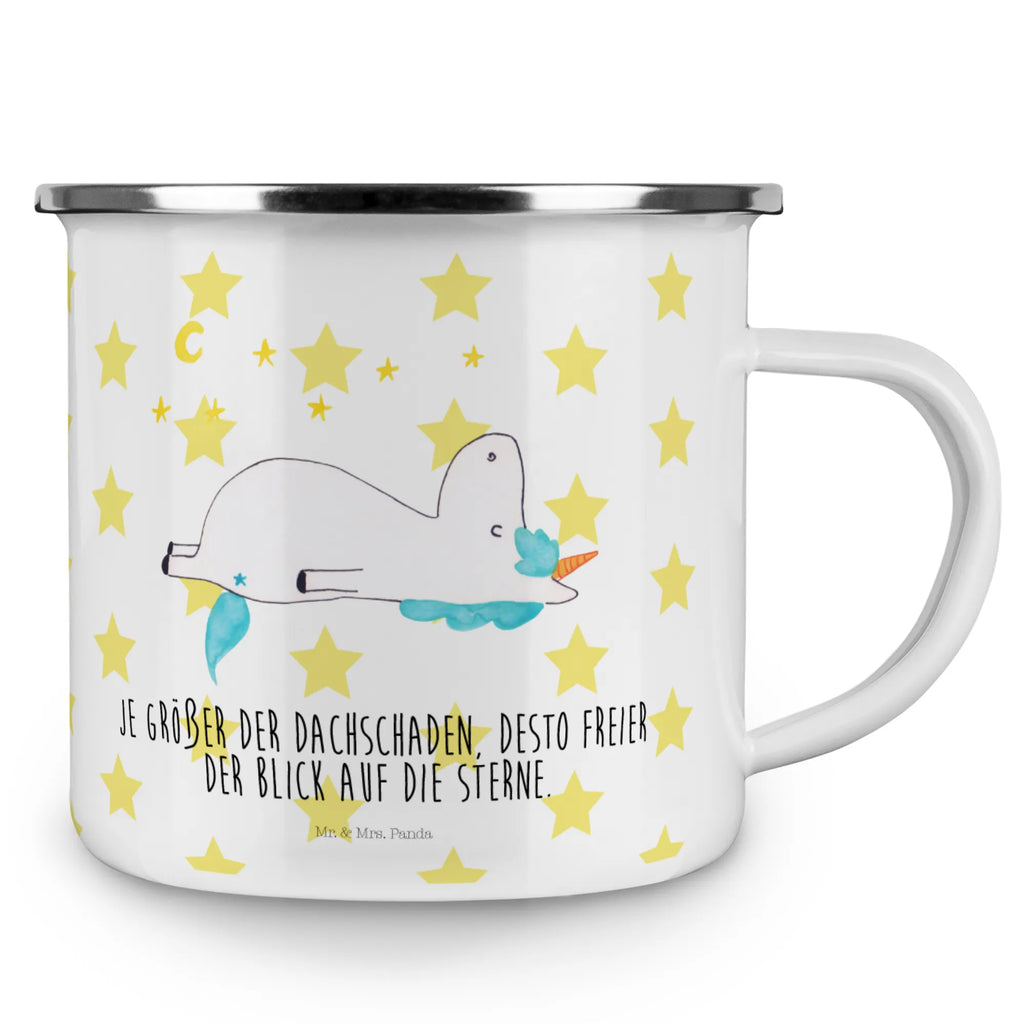 Camping Emaille Tasse Einhorn Sternenhimmel Kaffeebecher, Emaille Becher, Trinkbecher, Becher, wanderbecher, Tasse, becher emaille, Teetasse, Tasse Emaille, Emaille Tasse, Teebecher, Reisebecher, emaillebecher, Emailletasse, metallbecher, Kaffeetasse, Campingbecher, Metalltasse, blechbecher, Blechtasse, wandertasse, reisetasse, Campingtasse, Pott, Unicorn, Einhorn, Einhörner, Einhorn Deko, Sterne, Verrückt, Sternenhimmel, Dachschaden