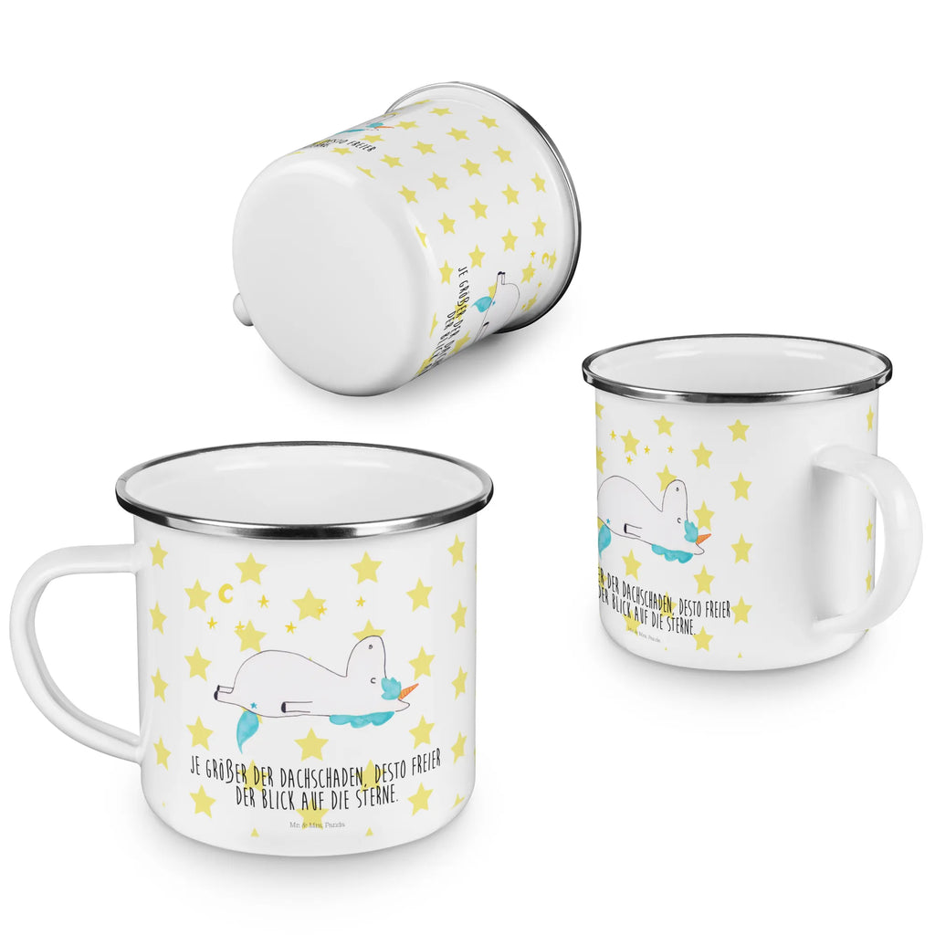Camping Emaille Tasse Einhorn Sternenhimmel Kaffeebecher, Emaille Becher, Trinkbecher, Becher, wanderbecher, Tasse, becher emaille, Teetasse, Tasse Emaille, Emaille Tasse, Teebecher, Reisebecher, emaillebecher, Emailletasse, metallbecher, Kaffeetasse, Campingbecher, Metalltasse, blechbecher, Blechtasse, wandertasse, reisetasse, Campingtasse, Pott, Unicorn, Einhorn, Einhörner, Einhorn Deko, Sterne, Verrückt, Sternenhimmel, Dachschaden