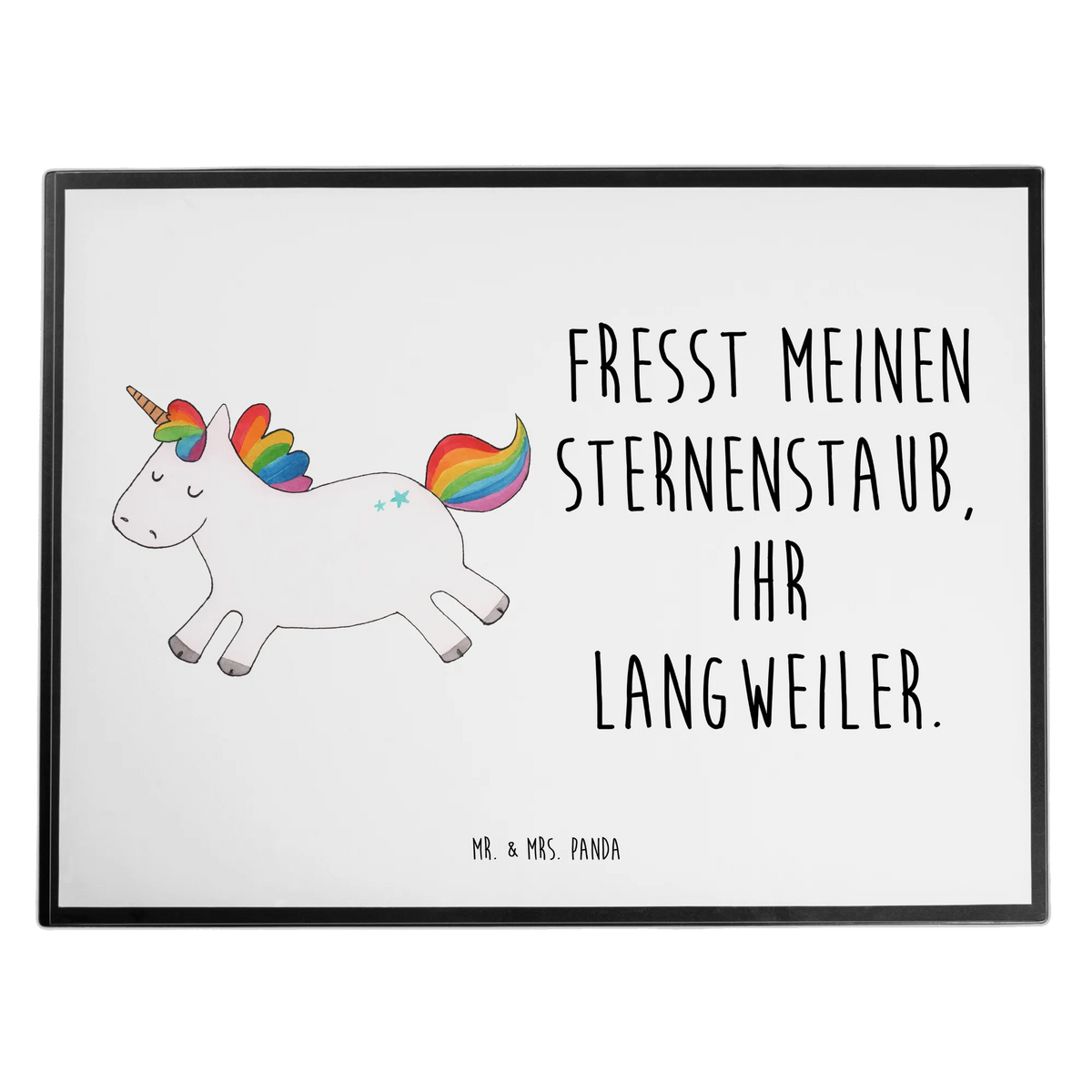 Desk pad unicorn happy joy of life, fun, joy, cheerful
