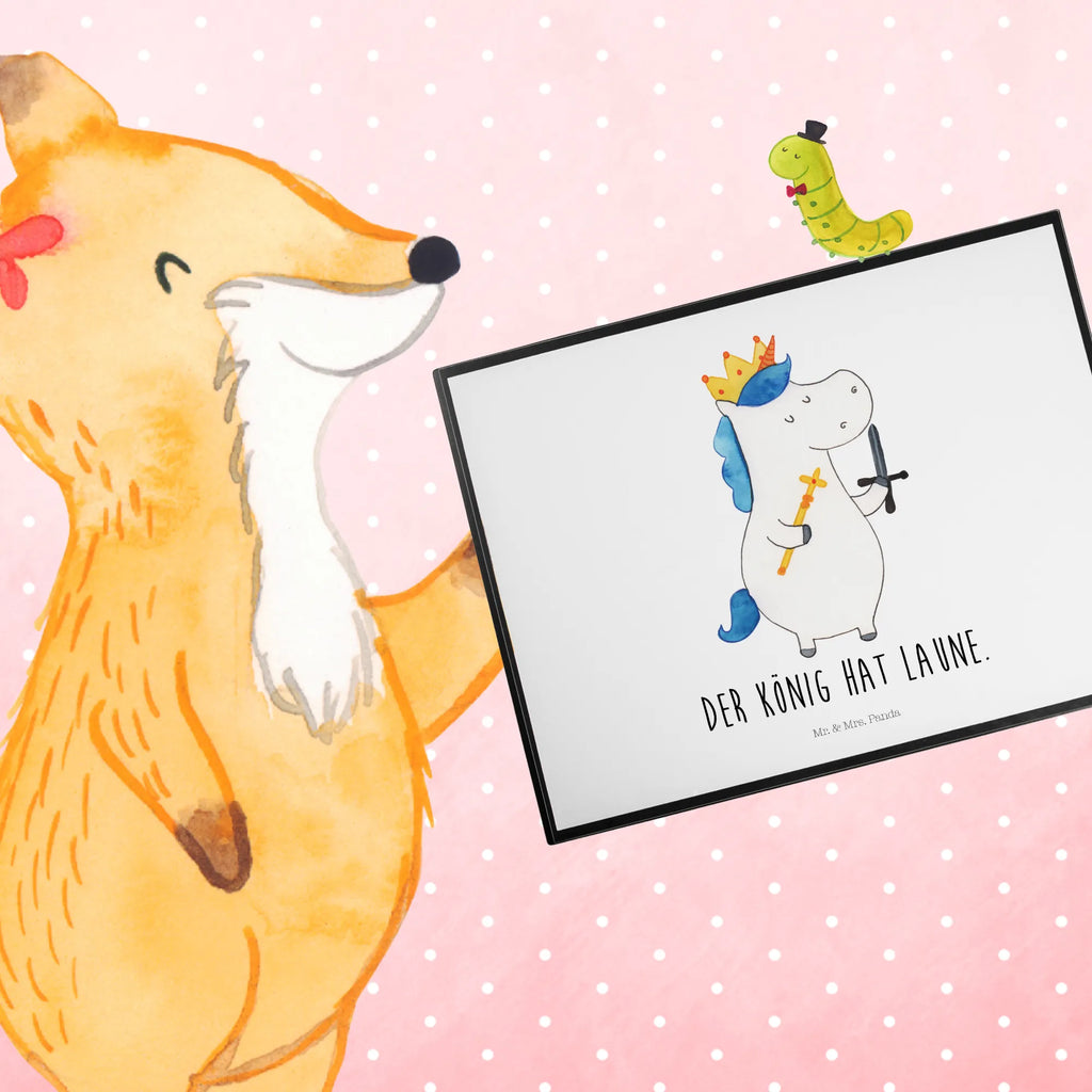 Desk pad unicorn king with sword Desk pad, desk, children, underlay, office, girl, unicorn, unicorns, President, Prosecco, Unicorn, King, Emperor, Princess, sword, Chancellor, present boy, Ruler, gift boyfriend, Crown