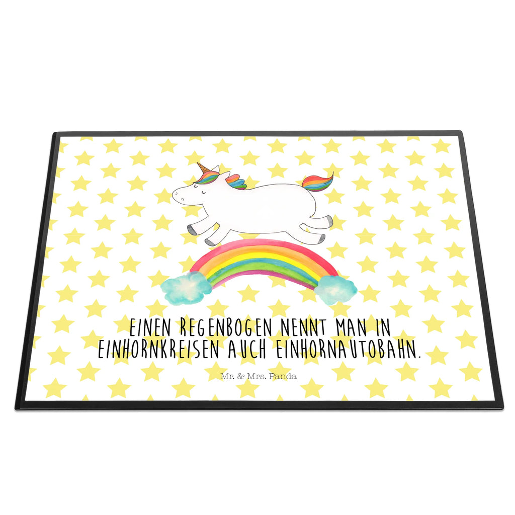 Desk pad unicorn rainbow girl, children, desk, underlay, office, Desk pad, unicorn, unicorns, expressway, unicorn car, glitter, gift, unicorn love, unicornpower, birthday present, rainbow, unicorn highway, Unicorn