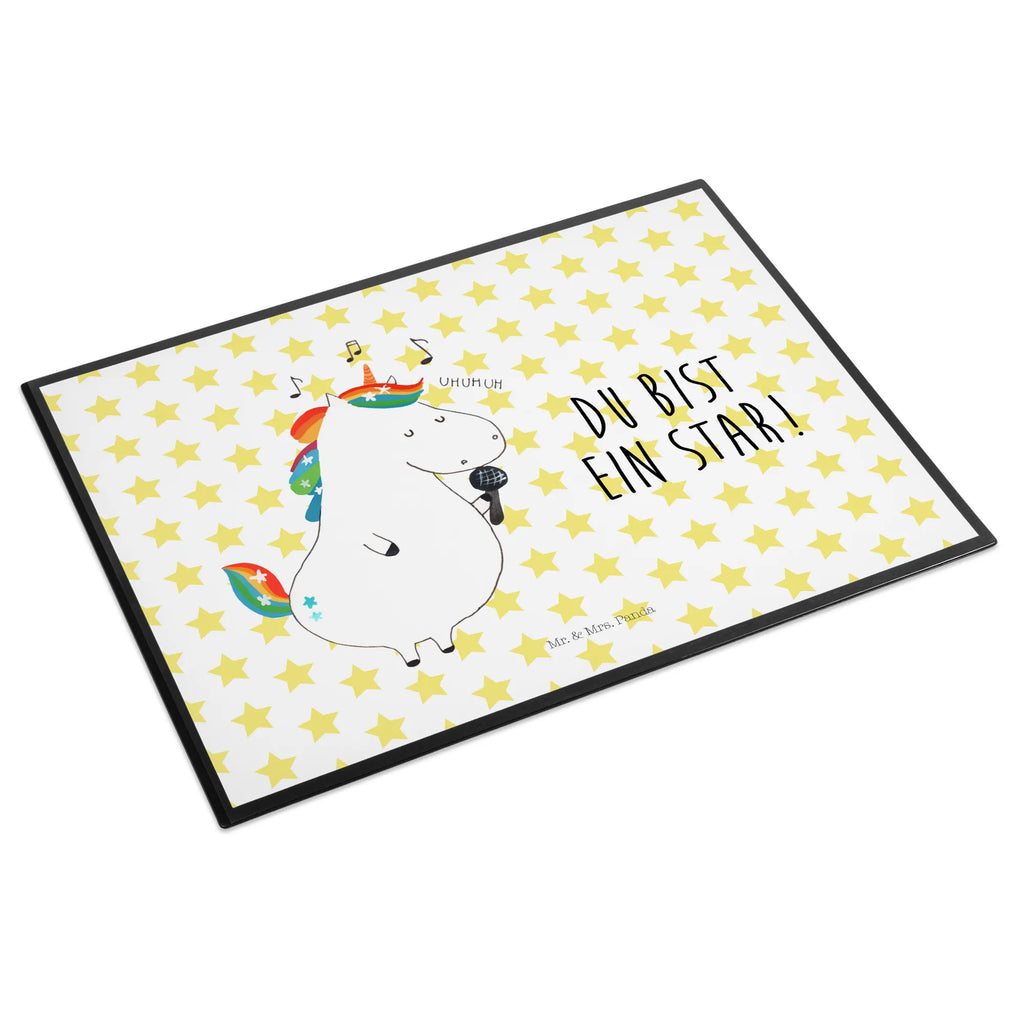 Podkładka na biurko jednorożec Śpiewak Jednorożec, jednorożce, dekoracje jednorożca, jednorożec