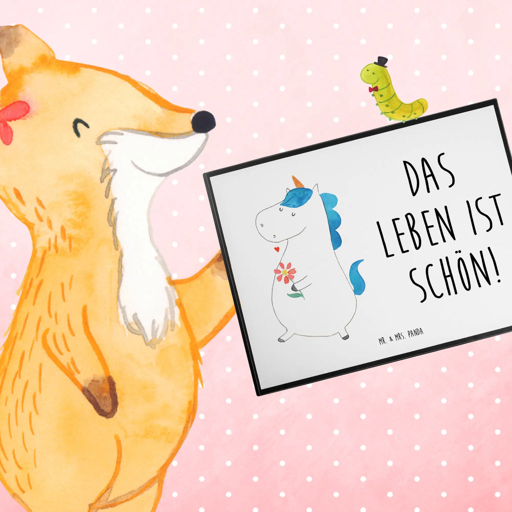 Podkładka na biurko Jednorożec spacer Jednorożec, jednorożce, dekoracje jednorożca, jednorożec