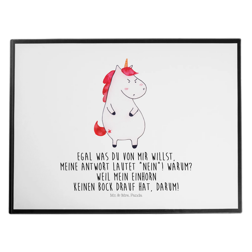 Podkładka na biurko Jednorożec gniew Bürobedarf, Schreibtischunterlage Groß, Schreibwaren, Büroartikel, Schreibtischauflage, Schreibtisch Unterlagen, Schreibunterlage, Einhorn, Einhörner, Einhorn Deko, Unicorn, Arbeit, dumme Fragen, nein, Geschenk, Büro, Spaß, Realität, lustlos, wütend, Ansage, lustig