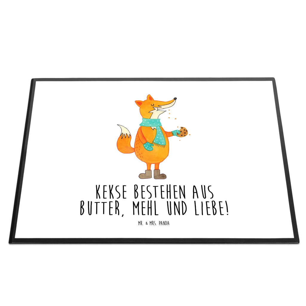 Schreibtischunterlage Fuchs Keks Büroartikel, Schreibtischunterlage Groß, Schreibwaren, Schreibtisch Unterlagen, Bürobedarf, Schreibunterlage, Schreibtischauflage, Fuchs, Backen Spruch, Weihnachtszeit, Liebe, Plätzchen, Winter, Küche Deko, Kekse, Füchse
