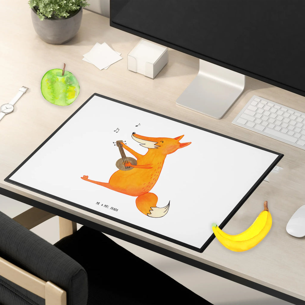 Desk pad Fox guitar Schreibtisch Matte, Schreibunterlage, tischpad, tischpads, schreibtischauflagen, arbeitsunterlage, arbeitsmatte, schreibauflage, Tischunterlage, tischauflagen, schreibtischunterlagen, tischauflage, Schreibtisch Unterlagen, pultunterlage, tischmatten, schreibmatte, schreibtischmatte, tischmatte, Schreibtischauflage, schreibauflagen, schreibtischunterlage, Fuchs, Sängerin, Musik Spruch, Füchse, Geschenk Musiker, Sänger, Gitarre, Musikerin