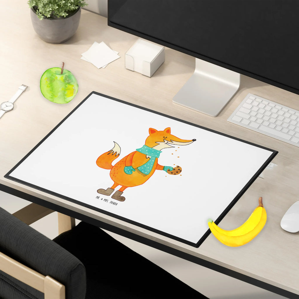 Schreibtischunterlage Fuchs Keks Büroartikel, Schreibtischunterlage Groß, Schreibwaren, Schreibtisch Unterlagen, Bürobedarf, Schreibunterlage, Schreibtischauflage, Fuchs, Backen Spruch, Weihnachtszeit, Liebe, Plätzchen, Winter, Küche Deko, Kekse, Füchse