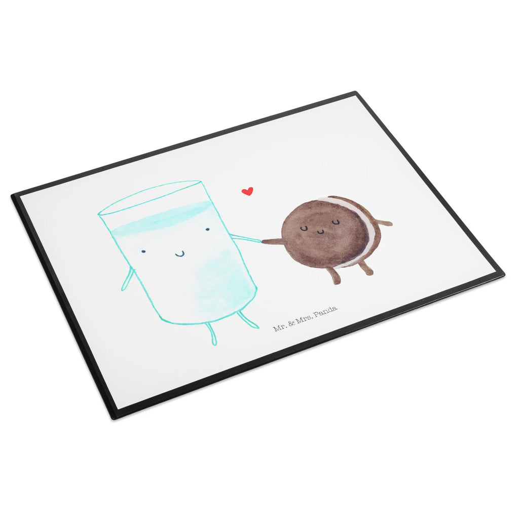 Schreibtischunterlage Milch & Keks Bürobedarf, Schreibtischunterlage Groß, Schreibunterlage, Schreibtisch Unterlagen, Schreibtischauflage, Büroartikel, Schreibwaren, Tiermotive, Gute Laune, lustige Sprüche, Tiere, Milk, Milch, romantisch, Kekse, Kaffee, Cookie, perfektes Paar, Keks, Einladung Frühstück, Motiv süß