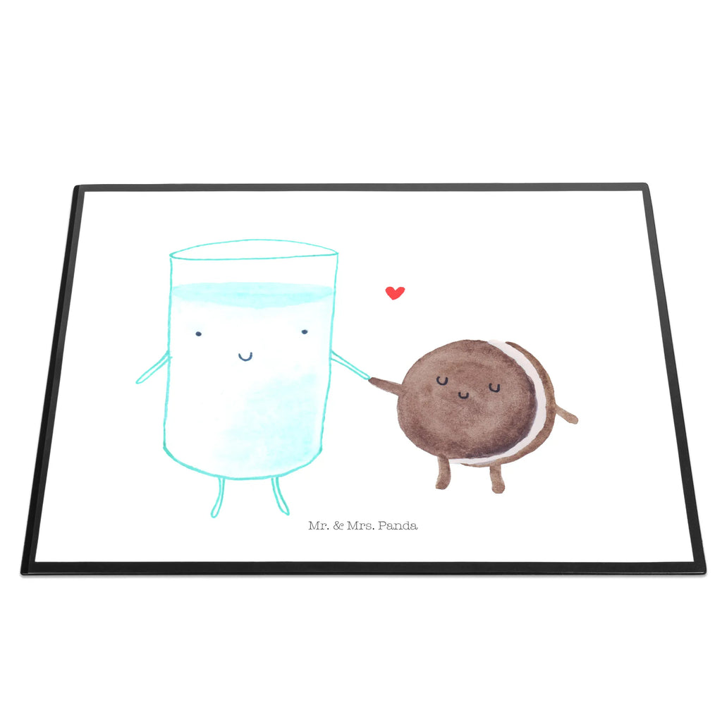 Schreibtischunterlage Milch & Keks Bürobedarf, Schreibtischunterlage Groß, Schreibunterlage, Schreibtisch Unterlagen, Schreibtischauflage, Büroartikel, Schreibwaren, Tiermotive, Gute Laune, lustige Sprüche, Tiere, Milk, Milch, romantisch, Kekse, Kaffee, Cookie, perfektes Paar, Keks, Einladung Frühstück, Motiv süß