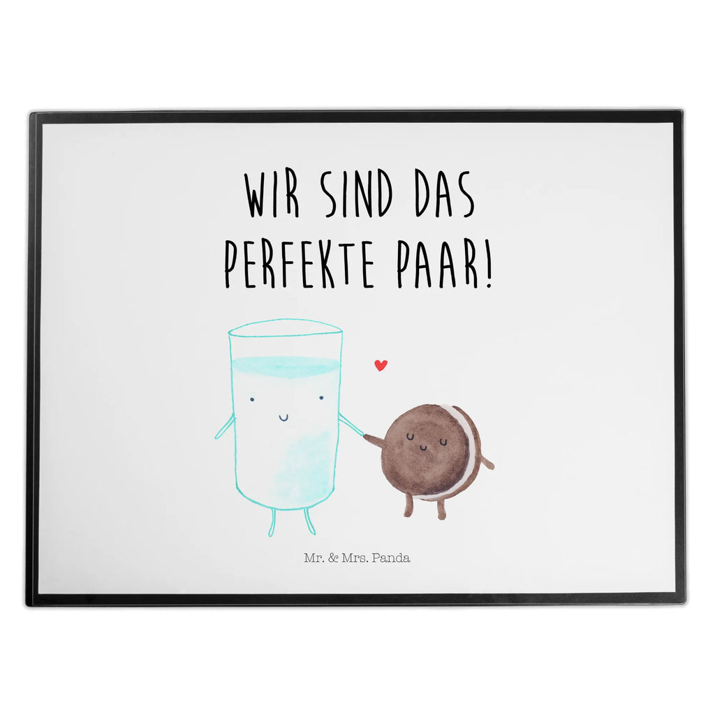 Schreibtischunterlage Milch & Keks Bürobedarf, Schreibtischunterlage Groß, Schreibunterlage, Schreibtisch Unterlagen, Schreibtischauflage, Büroartikel, Schreibwaren, Tiermotive, Gute Laune, lustige Sprüche, Tiere, Milk, Milch, romantisch, Kekse, Kaffee, Cookie, perfektes Paar, Keks, Einladung Frühstück, Motiv süß