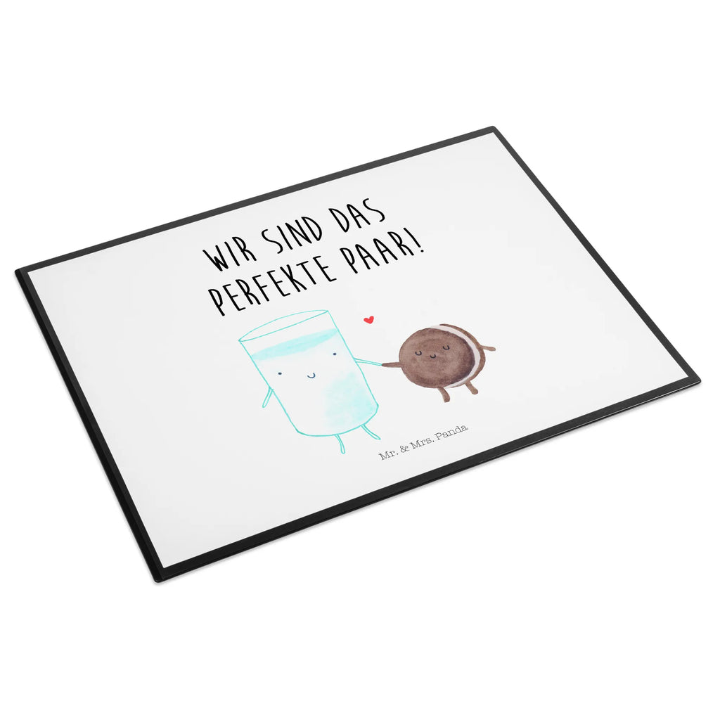 Schreibtischunterlage Milch & Keks Bürobedarf, Schreibtischunterlage Groß, Schreibunterlage, Schreibtisch Unterlagen, Schreibtischauflage, Büroartikel, Schreibwaren, Tiermotive, Gute Laune, lustige Sprüche, Tiere, Milk, Milch, romantisch, Kekse, Kaffee, Cookie, perfektes Paar, Keks, Einladung Frühstück, Motiv süß