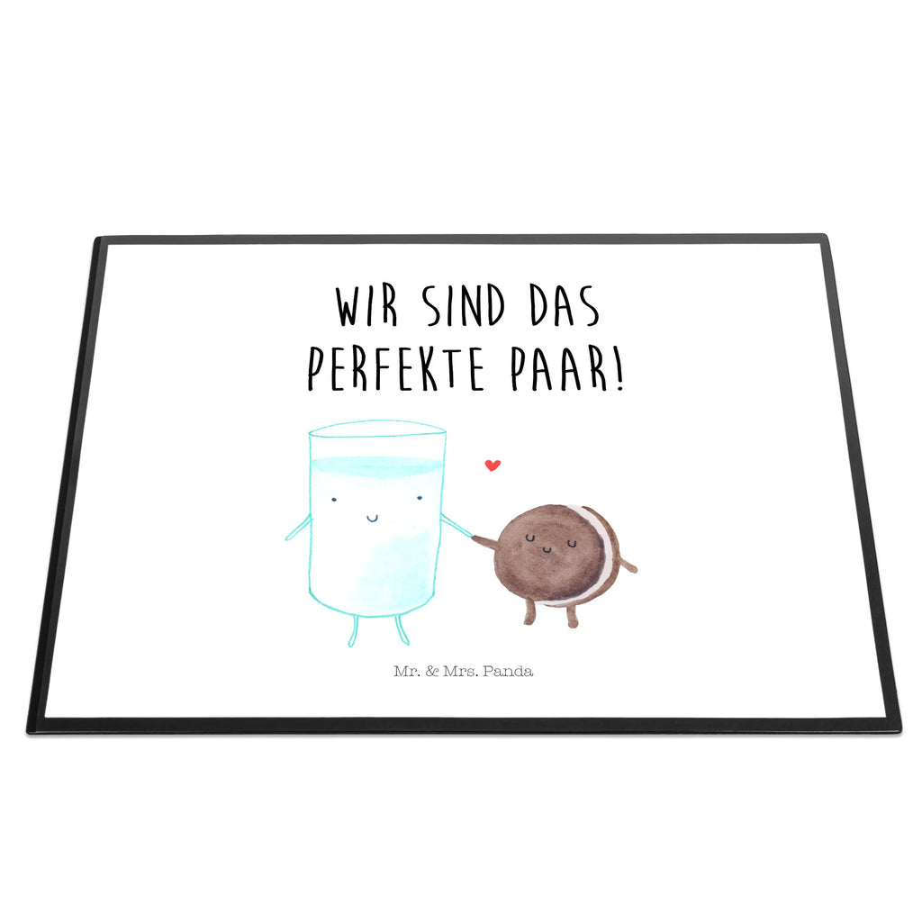 Schreibtischunterlage Milch & Keks Bürobedarf, Schreibtischunterlage Groß, Schreibunterlage, Schreibtisch Unterlagen, Schreibtischauflage, Büroartikel, Schreibwaren, Tiermotive, Gute Laune, lustige Sprüche, Tiere, Milk, Milch, romantisch, Kekse, Kaffee, Cookie, perfektes Paar, Keks, Einladung Frühstück, Motiv süß