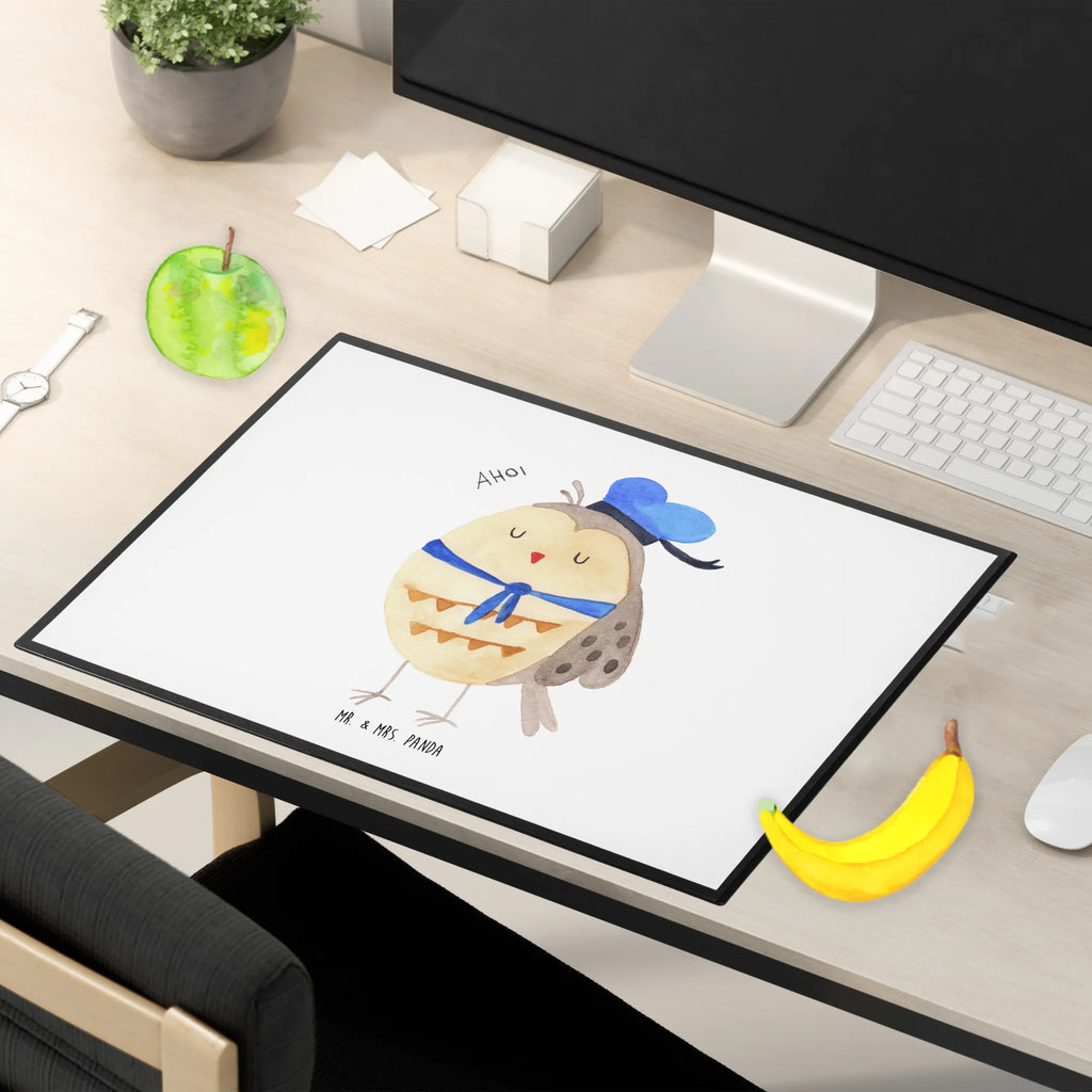 Schreibtischunterlage Eule Matrosen Bürobedarf, Schreibtischunterlage Groß, Schreibtischauflage, Schreibwaren, Büroartikel, Schreibunterlage, Schreibtisch Unterlagen, Eule, Wortspiel lustig, Eule Spruch, Hochzeitstag Geschenk, Matrose, Heimathafen, Owl, Ehe, Freundin, Eule Deko, Seefahrer