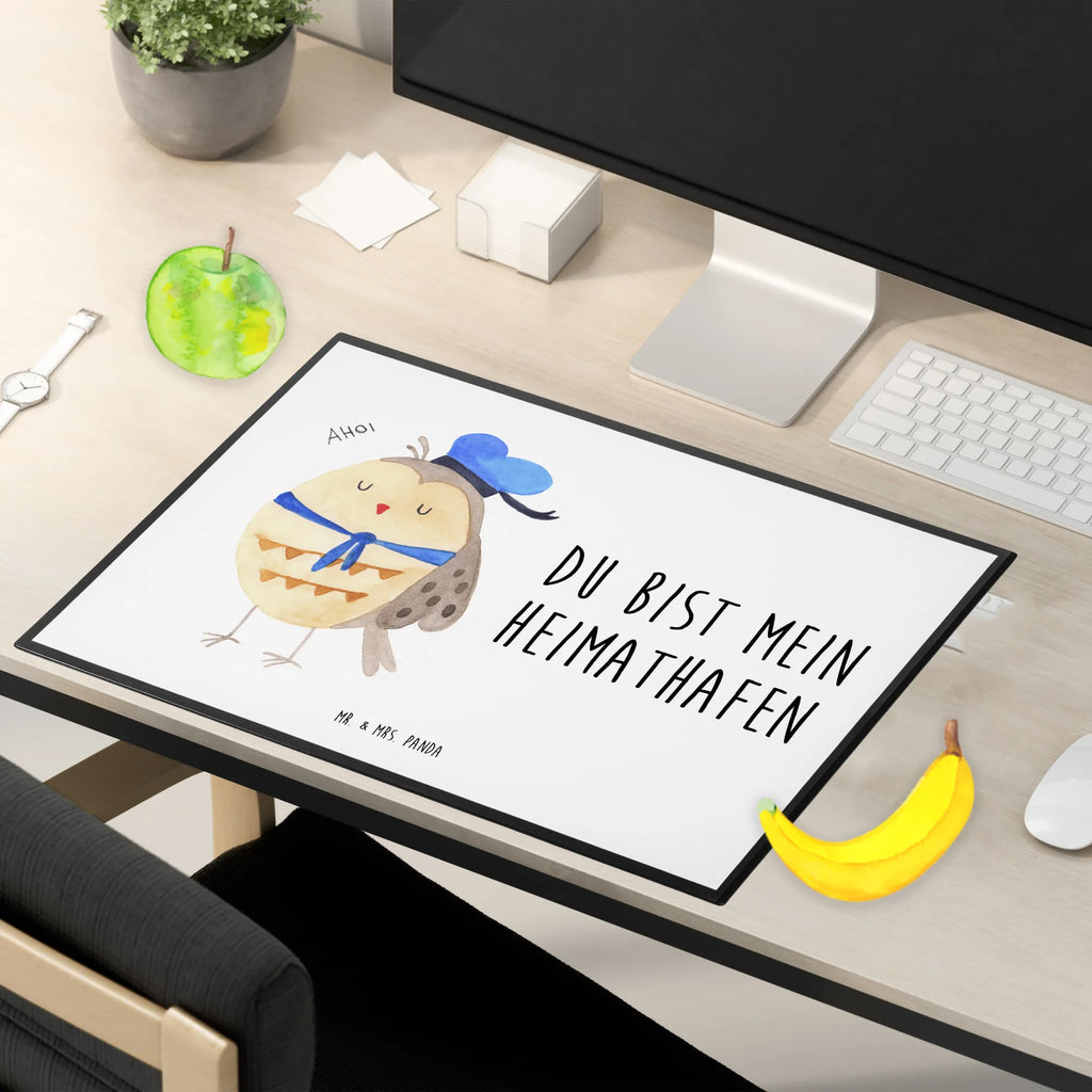 Schreibtischunterlage Eule Matrosen Bürobedarf, Schreibtischunterlage Groß, Schreibtischauflage, Schreibwaren, Büroartikel, Schreibunterlage, Schreibtisch Unterlagen, Eule, Wortspiel lustig, Eule Spruch, Hochzeitstag Geschenk, Matrose, Heimathafen, Owl, Ehe, Freundin, Eule Deko, Seefahrer