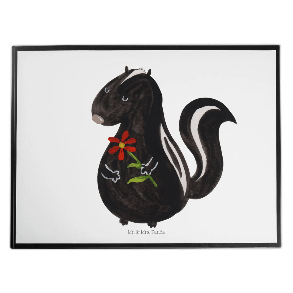 Desk pad skunk flower office, underlay, Desk pad, girl, desk, children, Skunk, dreams, skunk, stinker, daydreamer, dreamy, wild animal, predator, stink