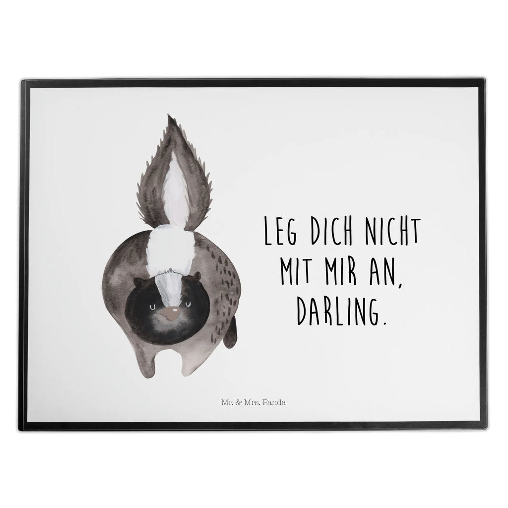 Podkładka na biurko skunks atak Bürobedarf, Schreibunterlage, Schreibtischauflage, Schreibtischunterlage Groß, Schreibtisch Unterlagen, Schreibwaren, Büroartikel, Stinktier, Skunk, Drohung, Wildtier, Stinker, wütend, Stinki, Raubtier