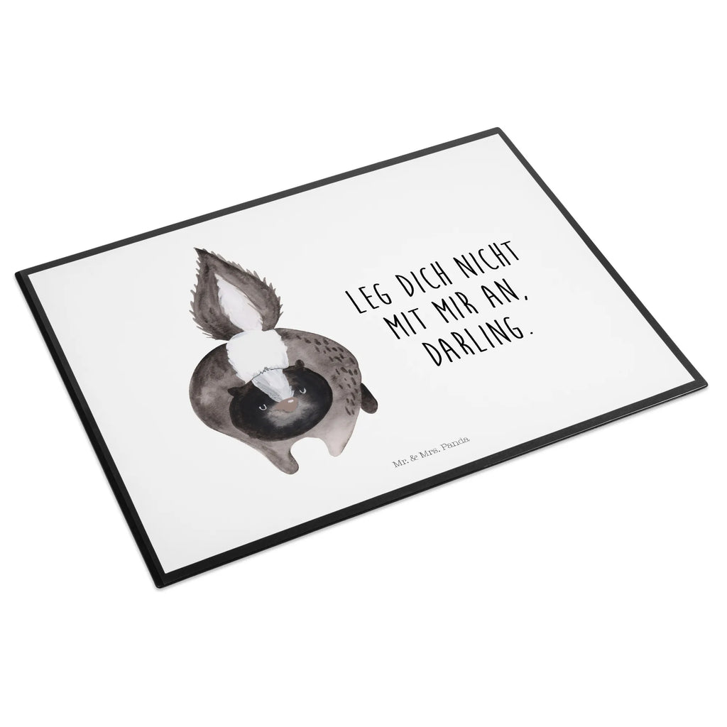 Podkładka na biurko skunks atak Bürobedarf, Schreibunterlage, Schreibtischauflage, Schreibtischunterlage Groß, Schreibtisch Unterlagen, Schreibwaren, Büroartikel, Stinktier, Skunk, Drohung, Wildtier, Stinker, wütend, Stinki, Raubtier