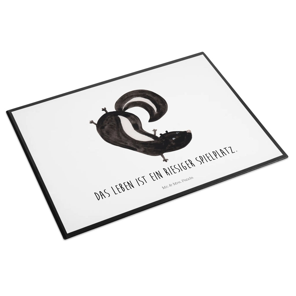 Desk pad skunk handstand desk, Desk pad, office, underlay, girl, children, Skunk, predator, skunk, playground, wild animal, playful, child, stink